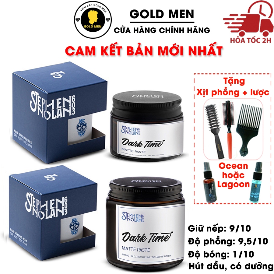 Sáp Vuốt Tóc Dark Time 50g/100g + Tặng quà