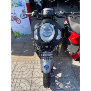 Rổ xe / giỏ trước xe SCOOPY đen / trắng
