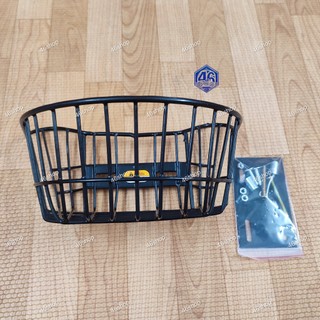 Rổ xe / giỏ trước xe SCOOPY đen / trắng