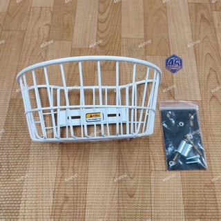 Rổ xe / giỏ trước xe SCOOPY đen / trắng