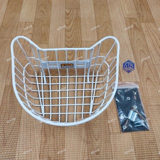 Rổ xe / giỏ trước xe SCOOPY đen / trắng