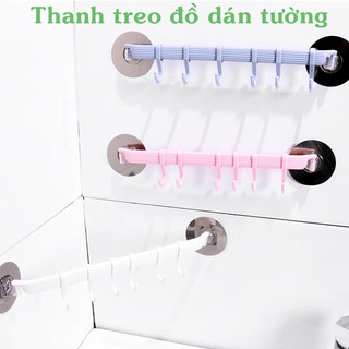 Thanh treo đồ dán tường đa năng