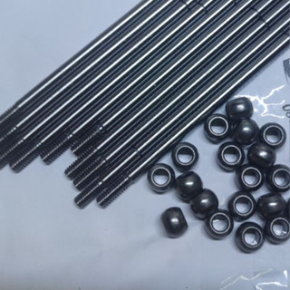 (10 bộ) trục vát ngắn 190mm + 20 bạc tròn trắng