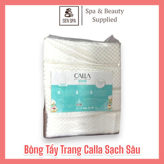  Bông Tẩy Trang Bạch Tuyết Merilynn Hạt Massage 500g Bông Bạch Tuyết Calla Sạch Sâu 