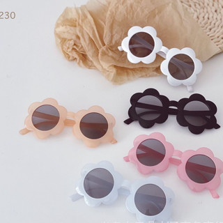 Kính Thời Trang Trẻ Em , Kính tròn Hoa Cho Bé