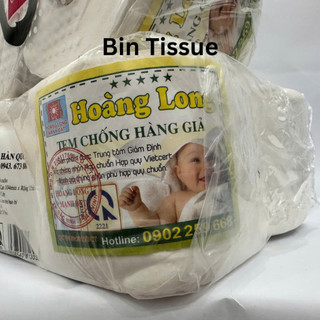 [Siêu sale] Giấy vệ sinh có lõi Hoàng Long (Lốc 10 cuộn)
