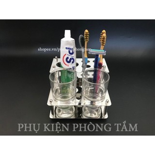 Kệ để bàn chải đánh răng inox 304
