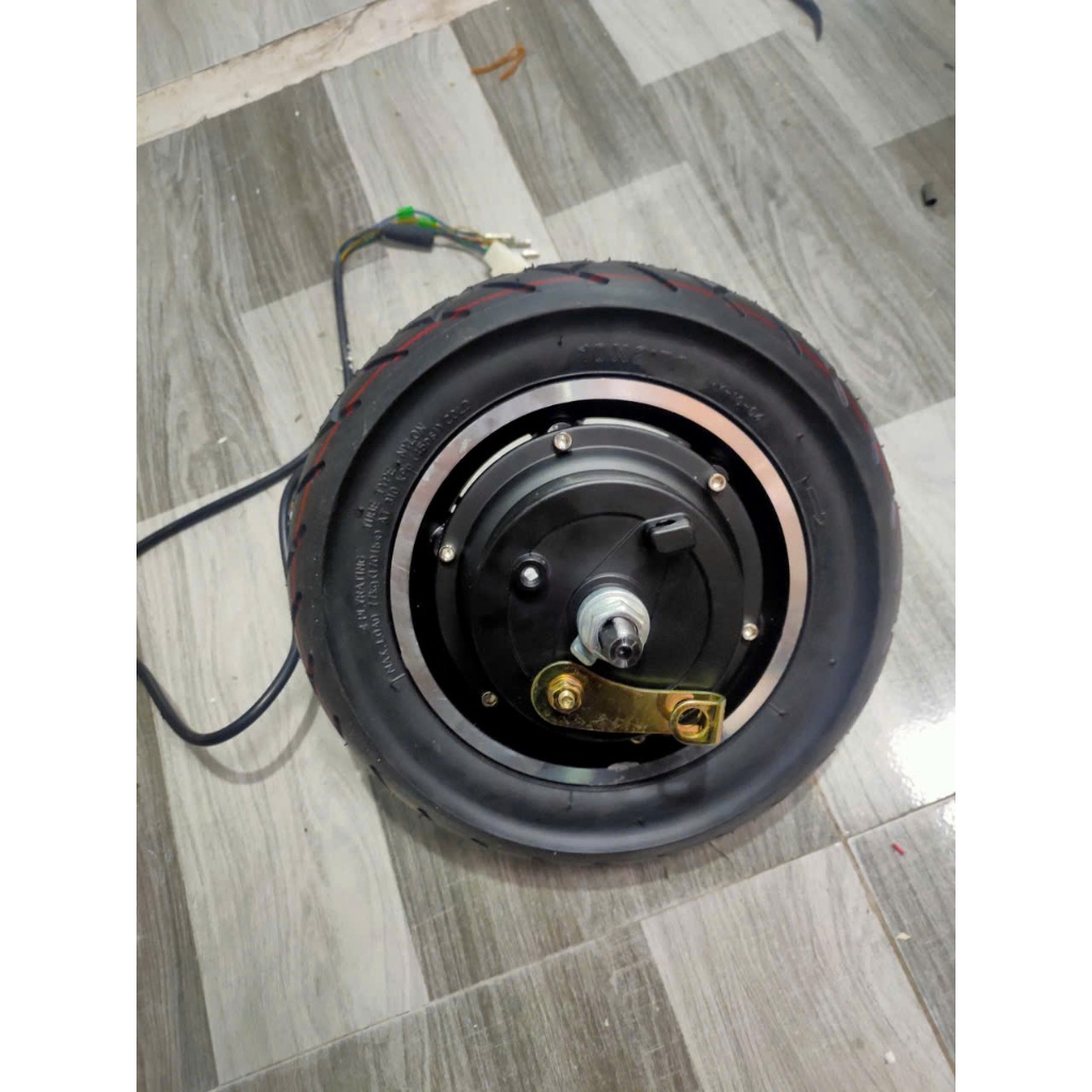 ĐỘNG CƠ PHANH ĐÙM 10INCH CHẾ XE SCOOTER ĐIỆN, XE 2 BÁNH, 3 BÁNH, XE CHỞ HÀNG ĐIỆN.