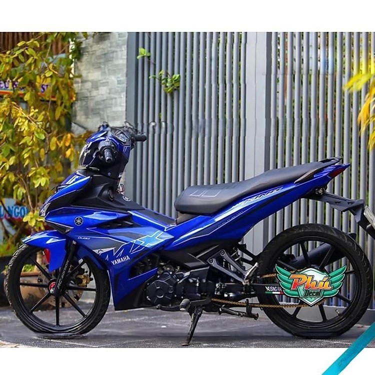 Tem rời EX 150 MX xanh trắng 2019 (P) -1