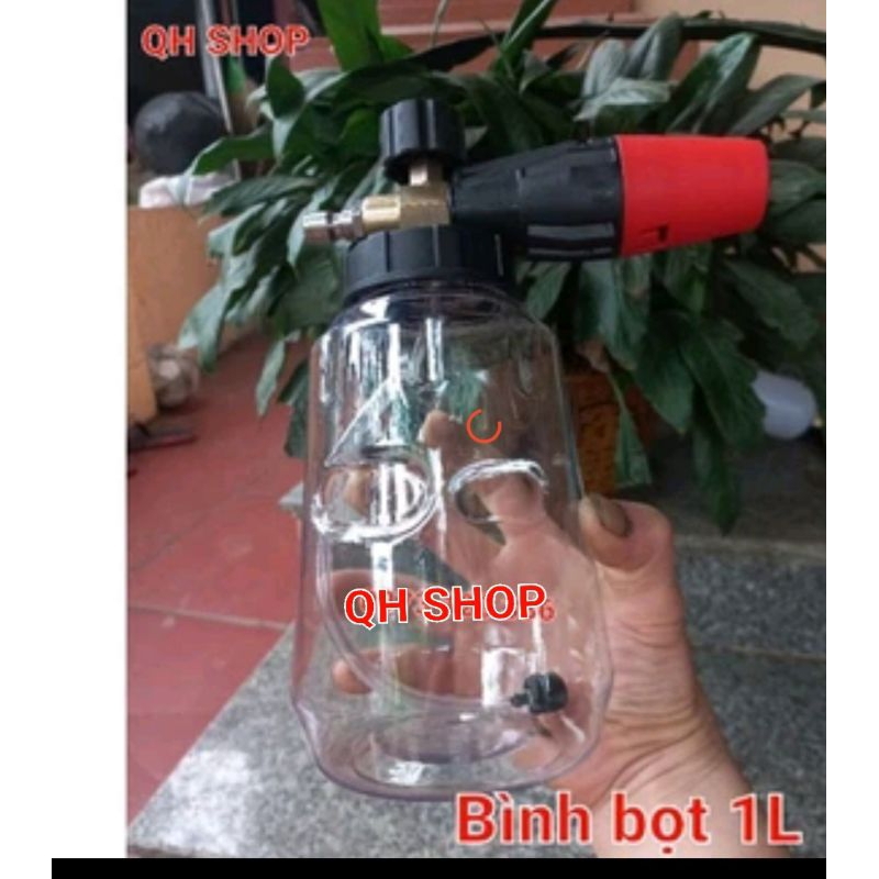 Bình bọt 1L - Bình phun bọt 1L có  chỉnh tia