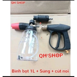 Bình bọt 1L - Bình phun bọt 1L có  chỉnh tia