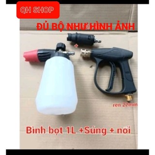 Bình bọt 1L - Bình phun bọt 1L có  chỉnh tia