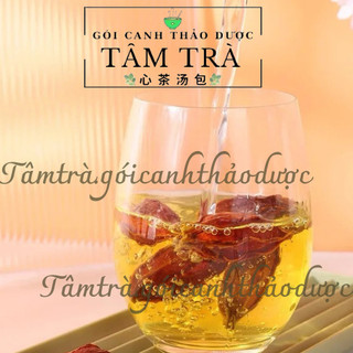 Hạt dành dành khô (Chi tử) -Tâm Trà -Gói Canh Thảo Dược