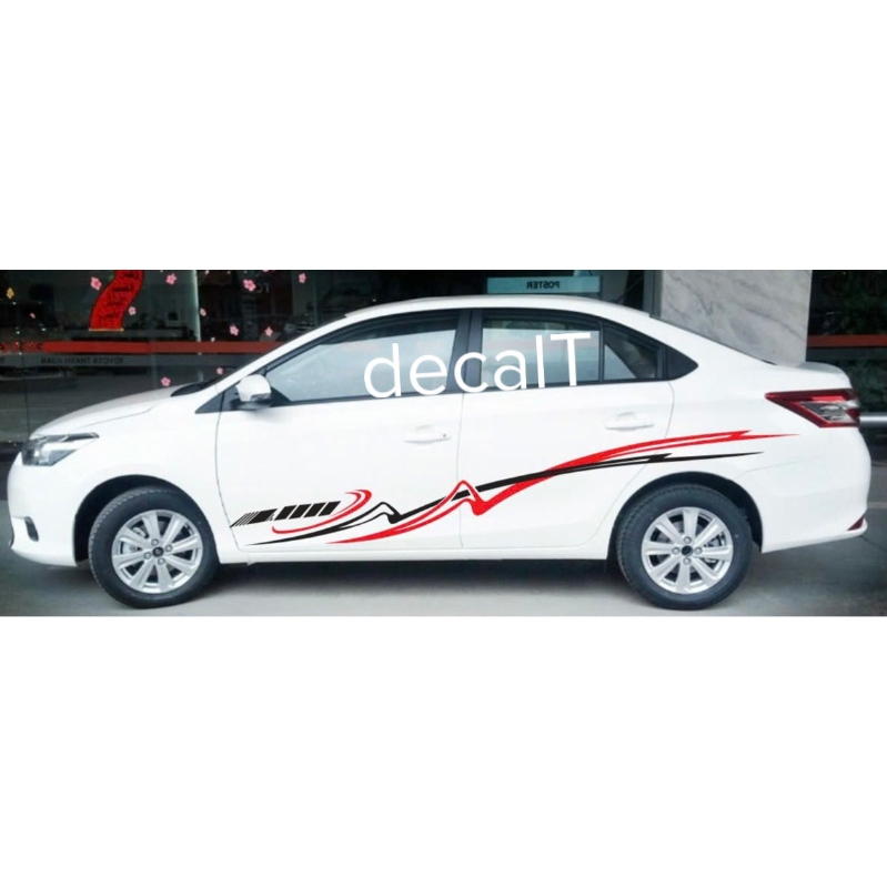 Tem Dán Sườn Xe Ô Tô 4-5 chỗ Cao Cấp