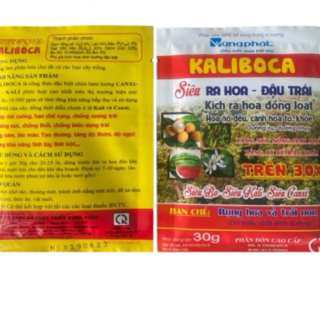 KALIBOCA ( kali - siêu Bo - Calci ) gói 30gr