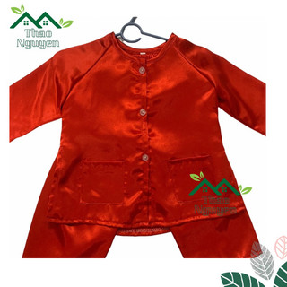 bộ quần áo bà ba cho bé trai bé gái ( đủ size- đủ màu) chất lụa siêu mát
