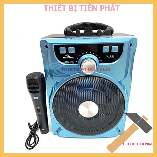 Loa Bluetooth P88 - P89 + Tặng Kèm MICRO Hát Rất Hay (Chính Hãng)