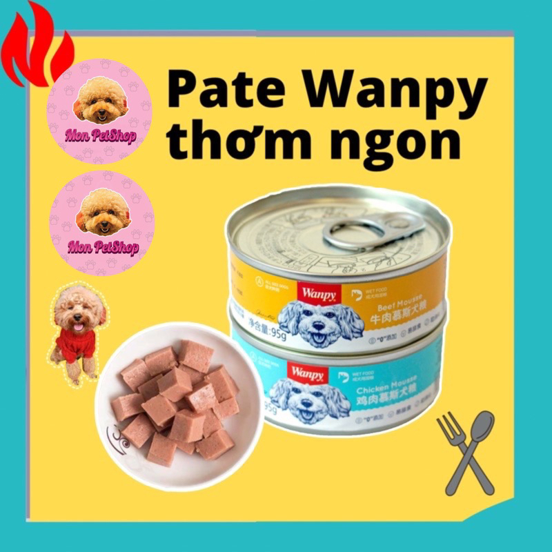 Pate WanPy siêu thơm ngon cho thú cưng