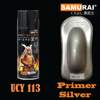 Sơn Lót Màu Bạc UCY113 - Sơn Samurai Xe Máy Nhà Cửa Vật Dụng