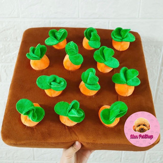[ Hot ] Vườn cà rốt đồ chơi 12 củ