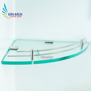 kệ kính góc phòng tắm