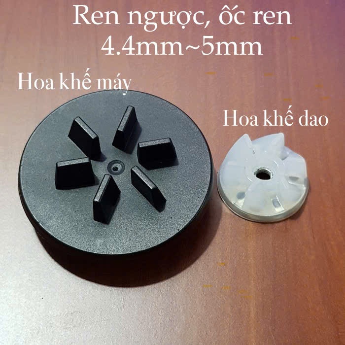 (Linh kiện Phụ kiện) Núm hoa khế 5mm máy xay Sinh tố