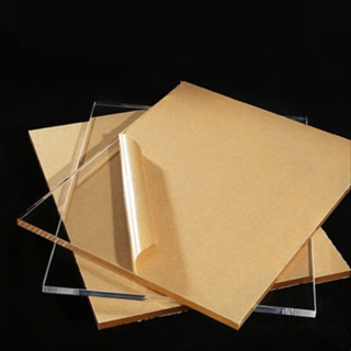 Tấm nhựa Mica trong suốt 5mm 3mm 2mm Nhiều Kích Thước A3 A4 A5 làm mô hình
