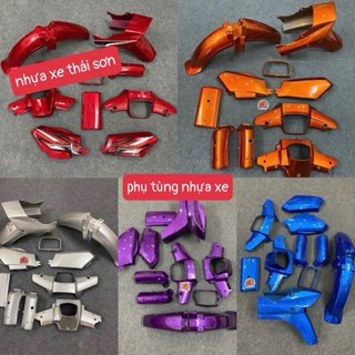 Bộ vỏ nhựa Dream ABS cao cấp, lắp cho các xe Honda Dream II Thái Việt, TQ ) Bảo Hành 24 Tháng CỰC CHẤT LƯỢNG