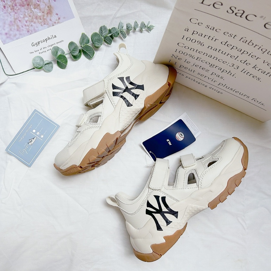 Giày sandal MLB chính hãng , dép sandal MLB CHUNKY SANDAL [AUTHENTIC 100%]