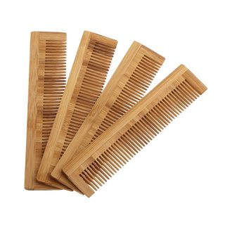 Lược chải tóc Massage tăm tre cán TRE