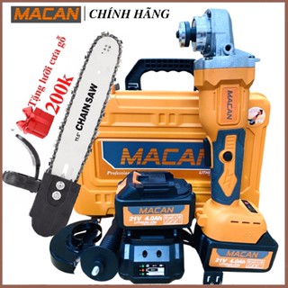 [ TẶNG LƯỠI CƯA XÍCH] [ HÀNG NỘI ĐỊA] Máy Mài Góc, Máy Cắt Dùng Pin MACAN 21Vf Không Chổi Than, Pin 10 cell 2000 mah