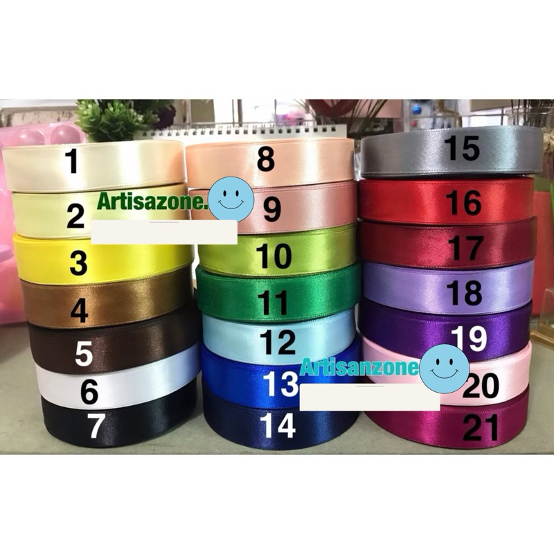 Ruy băng lụa bản rộng 2cm (cuộn dài 20 mét)