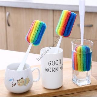 Cọ rửa cốc chén bọt biển đa sắc màu