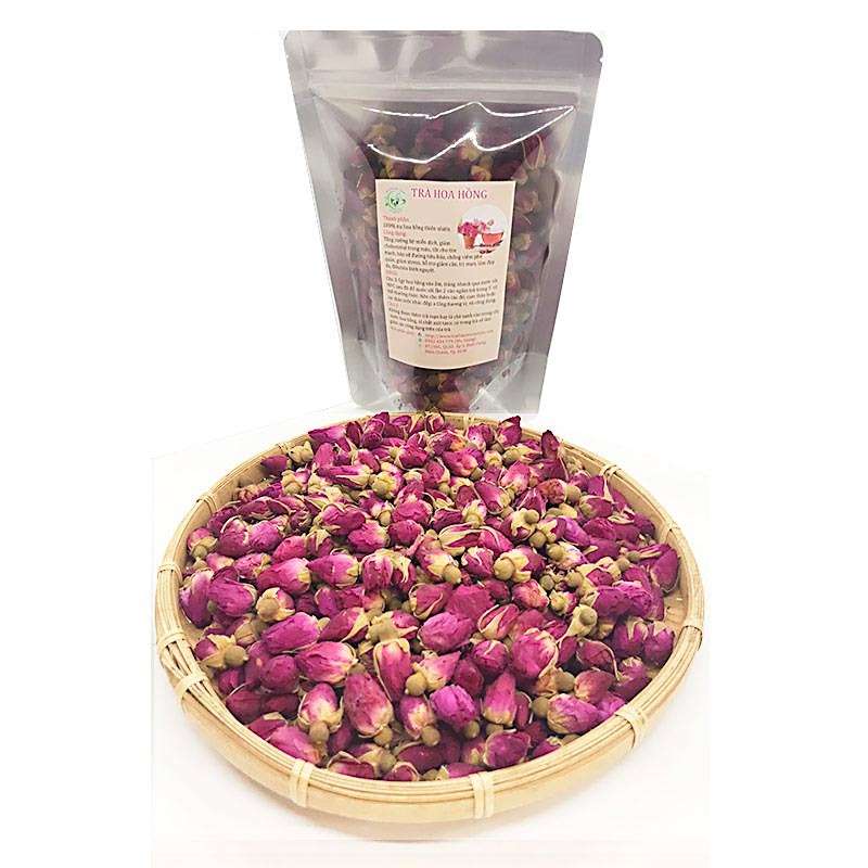 Trà hoa hồng Đà Lạt 1kg (hoa giai đoạn 1 )