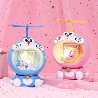 🌸𝐓𝐀̣̆𝐍𝐆 𝐐𝐔𝐀̀🌸 Đèn ngủ 3D Doremon Doraemon