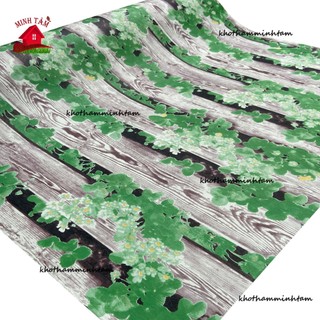 Decal dán tường hoa văn khổ 90cm x50cm