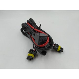 FIVE STAR Relay rơ le dây giật điện tử độ đèn bi gầm/pha LED, lõi đồng nguyên chất mạ kẽm [1 bộ cho 2 đèn]