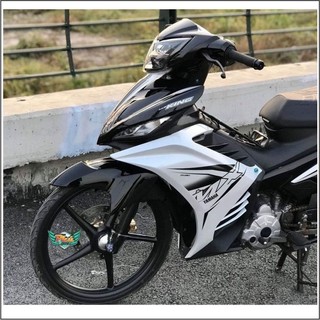 Tem rời dán xe Exciter 135 Mx Trắng đen mẫu hot