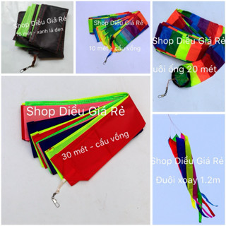 [Phụ kiện diều] Đuôi diều dài 10 mét - thả kèm diều siêu to, diều khổng lồ, diều độc lạ
