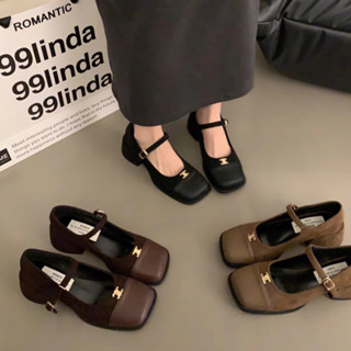 Giày Mary Jane Tag Phối Kiểu Pháp Giày Búp Bê Dành Cho Nữ M7 - Tiệm nhà KAO