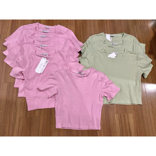 [SALE] Áo phông / áo thun croptop Zara Authentic (1660/801)