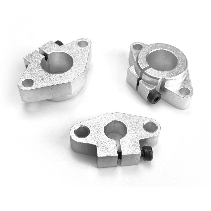 Gối đỡ ti trượt tròn mạ crom SHF8, SHF10, SHF12, SHF16