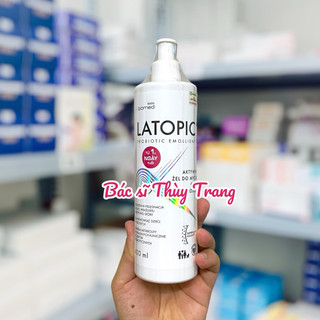Gel tắm gội dành cho da dị ứng/ kích ứng LATOPIC Body & Hair Wash Gel - 400ml