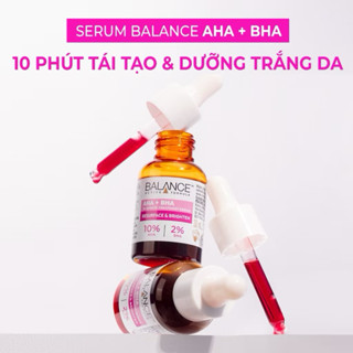 Serum Tái Tạo Và Dưỡng Trắng Da AHA 10% + BHA 2% Balance Active Formula 30ml