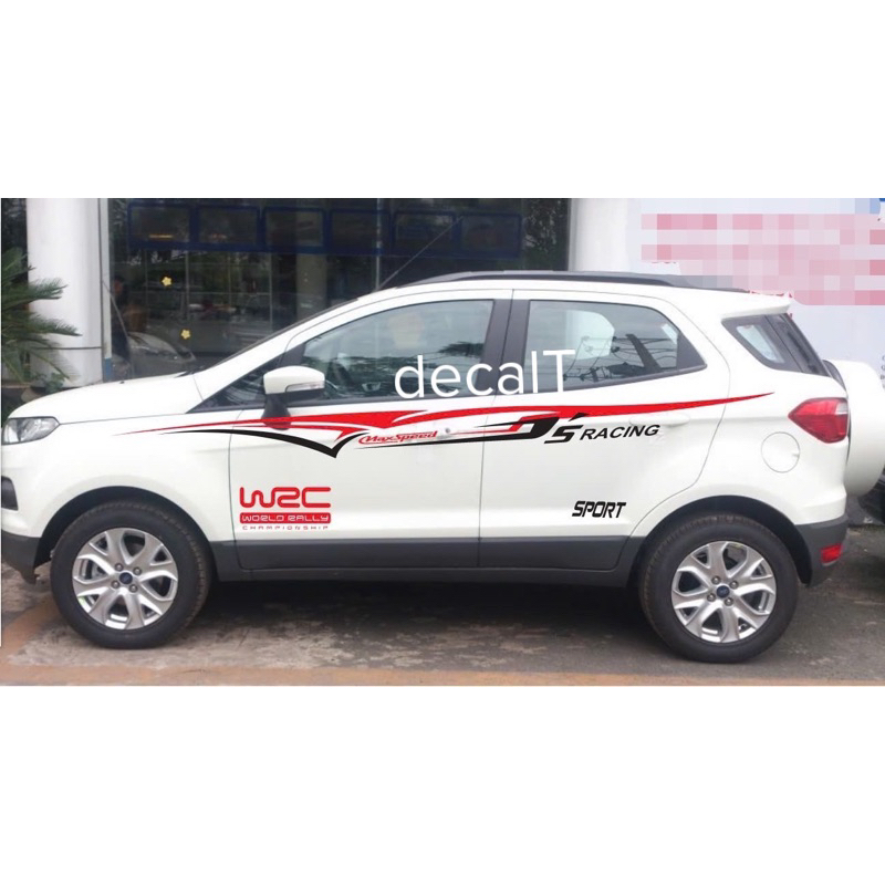 Tem Dán Sườn Xe Ecosport Mẫu Mới