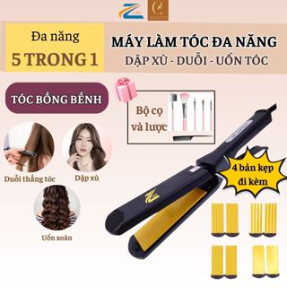  Máy Bấm Dập Phồng Chân Tóc Z1059 5in1 Máy Dập Xù Bấm Xù Bấm Mè Kẹp Uốn Phồng Chân Tóc 
