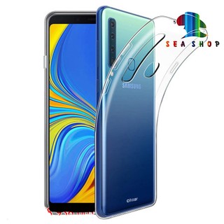 Ốp lưng Samsung A9 2018 SM-A950 Nhựa dẻo - trong suốt-chất liệu Silicon,chống sốc-Kính cường lực 21D