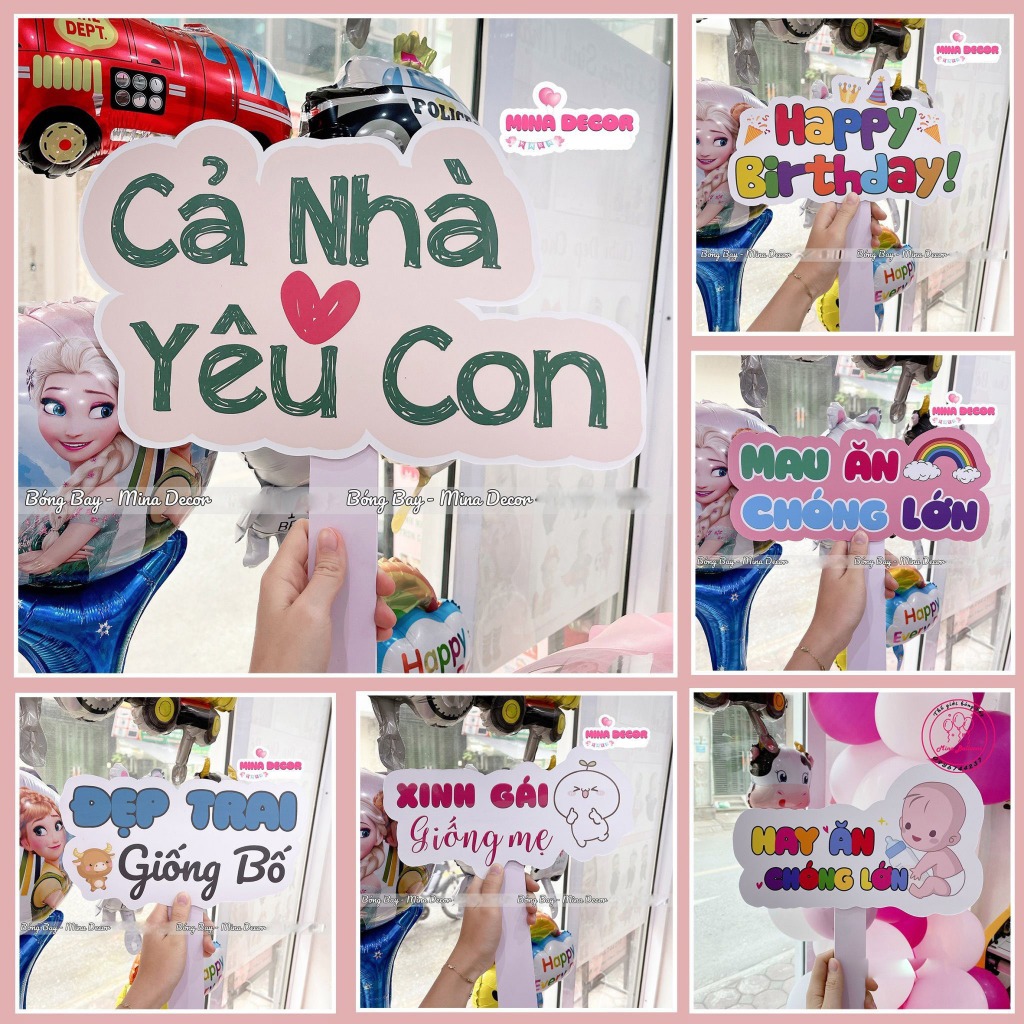 Hashtag sinh nhật cho bé, Hastag cầm tay chụp ảnh