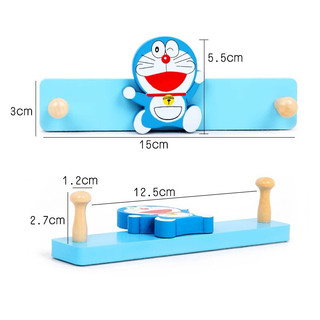 Móc gỗ dán tường Hello Kitty Doremon Doraemon