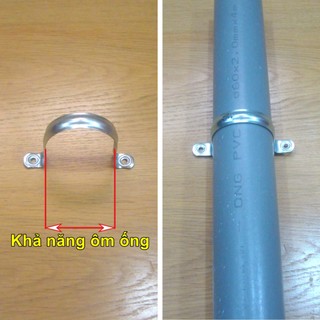 Đai ôm ống, cùm Omega (phi từ 21 đến 168)